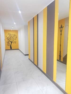 в новом доме на Оболони 25